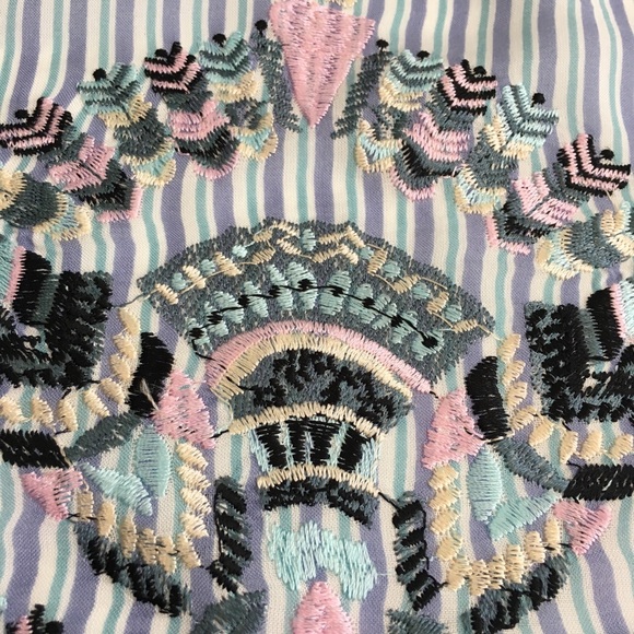 NWT Rebecca Minkoff Embroidered Boho Tassel - Picture 7 of 9